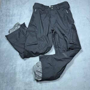 Burton Snowboard Pants Mens M Cargo Insulated Gorpcore Black Utility Technical